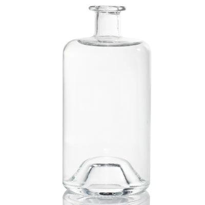 Hot sale gin vodka bottle with logo gin bottle 700 ml 500 ml bottle for gin