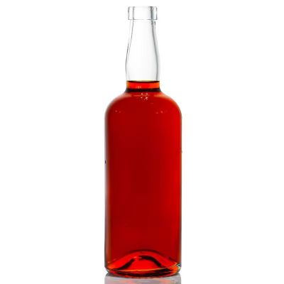 Wholesale Premeium 750 ML Gin Bottle Glass Empty Glass Bottle Vodka Bottle Vodka