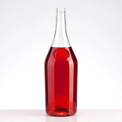 China Factory Wholesale Price 500ml 700ml 750ml Red Liquor Glass Bottle for Liquor