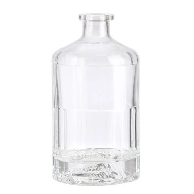 Empty liquor spirits glass whiskey bottle 500ML fruit wine glass bottle whiskey mountain bottle vodka gin whiskey