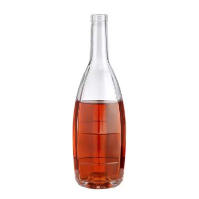 0dd Unique Shaped Wine Glass Bottles Octagonal Diamonds Glass Juice Bottle Customized Logo Beverage Clear Hot Stamping Welcom