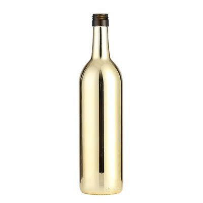 375ml 500ml 750ml 1000ml Round Square Shape Empty Flint Liquor Wine Vodka Tequila Whisky Glass Bottle With Sealed Cork Lid