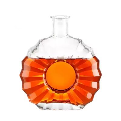 Large Capacity 500ml High Quality XO Shaped Glass Bottle Wine Bottle