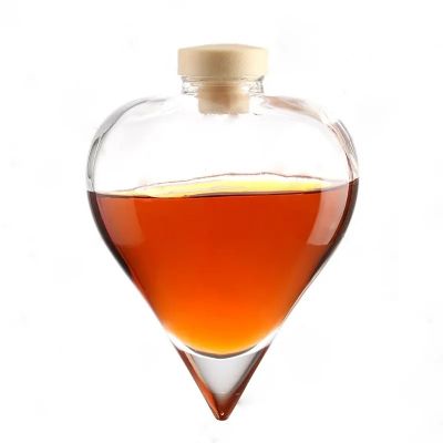 High Quality Custom Glass Bottle Spirits Glass Bottle 750ml Glass Rum Bottle