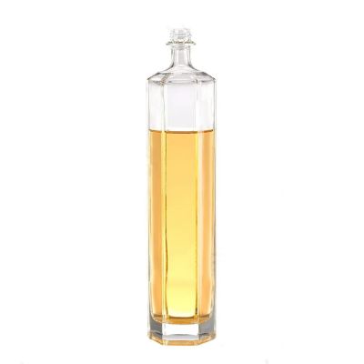 OEM factory hard empty beverage 750ml xo liquor whisky foreign wine glass bottle with caps