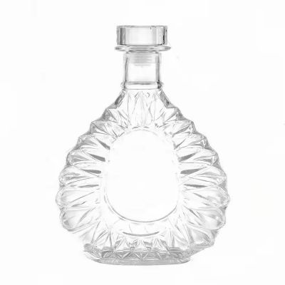 High Quality Glass 500ml 700ml 750ml Wine Liquor Whisky Carved Wholesale Glass Whiskey Buy Wholesale Liquor Glass Bottle