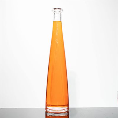 Gin Glass Bottles Vodka Rum Bottle Size Premium Luxury Professional Manufacture Customized Beverage Clear Vodka Rum Bottle