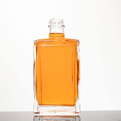 Unique Design 375ml Empty Small Liquor Glass Bottles Tequila Rum Bottles for Manufacturers Sale