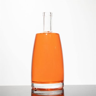 Custom NEOS 50cl 70cl 75cl Super Flint Clear Bottles Cylinder Shape Glass Bottles for Vodka