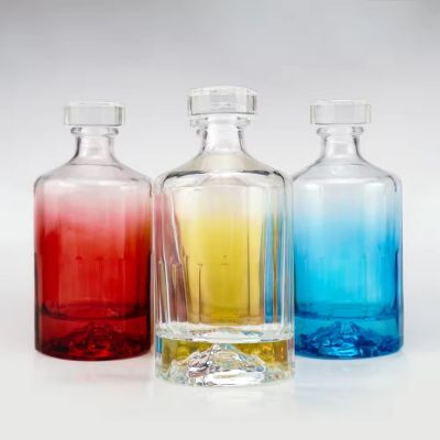wine case for wine bottles square green empty 750ml cheap glass wine bottles