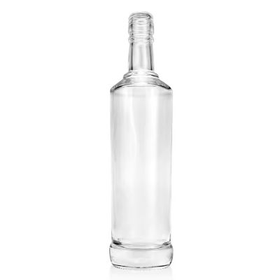 extra white flint 750ml liquor bottles empty vodka sprits glass bottle frosted glass rum bottle