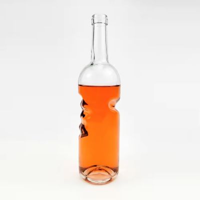 empty liquor wine glass bottles 750 ml empty liquor glass water bottle