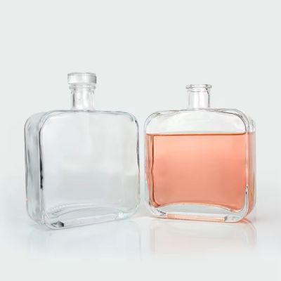spirit bottle 700ml packing liquor spirits liquor bottle gin glass 200ml glass travel bottle
