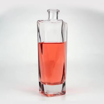 alcohol beverage storage glass jar whiskey bottle 250ml vodka bottle 750 ml vintage glass bottle