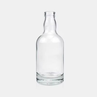 Customized 500ml High Quality Whisky Vodka Spirit Glass Bottle for Liquor Wholesale