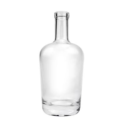 Customized wine glass bottle prices metal shrink cap seal cork glass wine crystals bottle 750ml