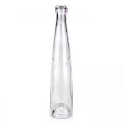 Custom stackable bottle decanner tower wholesale empty 250ml Mini vodka liquor wine glass bottles