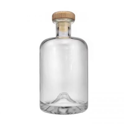Super Flint 750ml 500ml Liquor Glass Bottle Vodka Gin Whiskey 50cl 75cl Glass Liquor Bottle