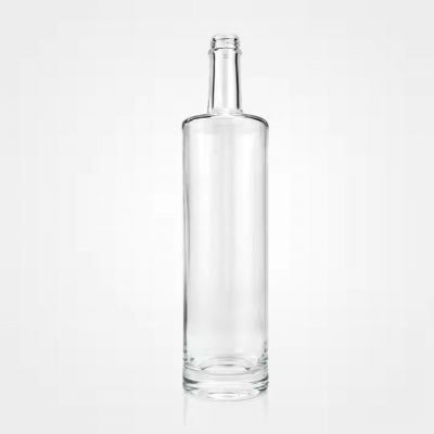 Wholesale High Quality Empty 750ml Colored Round Liquor Bottle Glass Wine Bottle