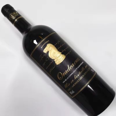 matt black gold foil labels wine printing custom square stickers for bottles