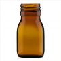 Hot Sale 30ml 60ml 100ml 125ml 150ml 200ml 250ml Amber Syrup Glass Bottle With Cap For Drinking