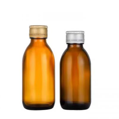 Wholesale 30ml 60ml 100ml 125ml 150ml 200ml 250ml 300ml 500ml Amber Glass Bottle Syrup Bottle Din28mm