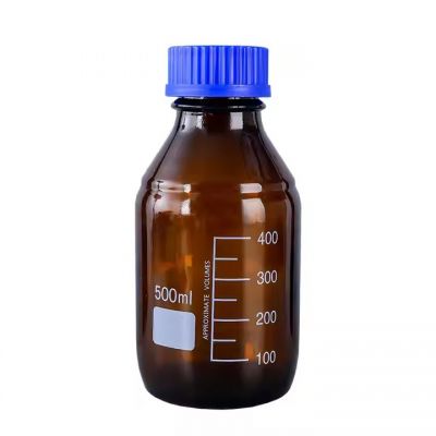 150ml 500ml 1000ml amber medical bottle blue jars screw cap brown glass reagent bottle 250ml glass bottles