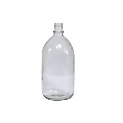 Wholesale 2500ml Small Mouth Clear Transparent Glass Bottle Medical Pharmaceutical Injection Bottles