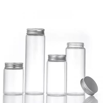 50ml 60ml 80ml 100ml 150ml 200ml 240ml 260ml Aluminium Cap Clear Pharmaceutical Glass Bottles Medicine Vials