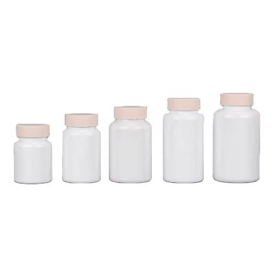 Hot Sell PET White Pill Bottle 60cc 100cc 120cc 200cc Plastic Medical Bottle Capsule Bottle With Screw Cap