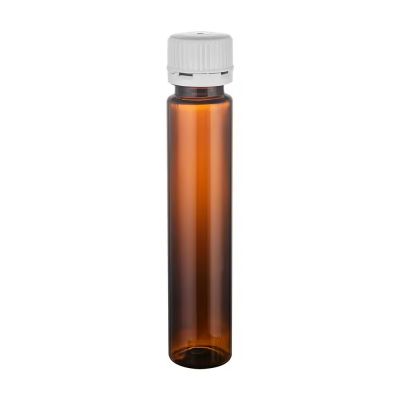 Wholesale PET 30cc Cough Syrup Amber Bottle Brown Drinking Bottle Water Bottle liquid With Screw Cap