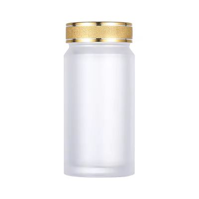 140 ml frosted acrylic transparent packaging bottles high quality plastic bottles medicine bottles