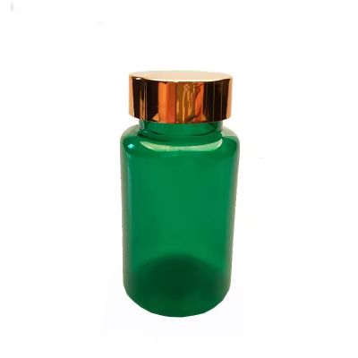 Custom PET Frosted Medicine Bottle 175CC Deep Sea Fish Oil Capsule Bottle Health Care Products