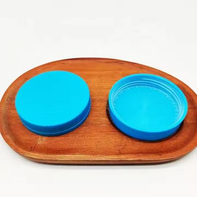 70mm 89mm CRC Blue Child-proof Cap Customized Child-resistant Cap for Wide Mouth Pill Jar