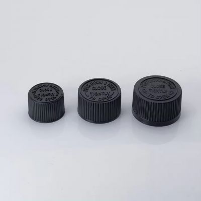 glass vials screw cap Custom logo CR cap 20/400 24/400 28/400 28/410 32/400 various sizes child resistant caps f217 liner