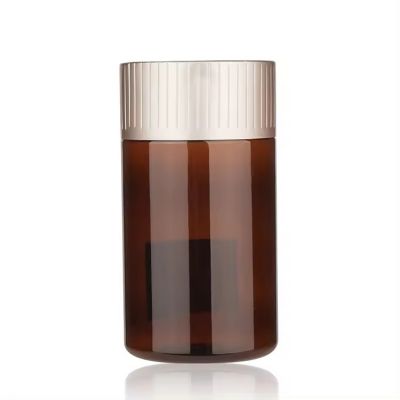 10 50 80 100 150 200 ml Pharmaceutical Amber Capsule Glass Packaging Medicine Tablets Pill Bottles with Child Proof Cap