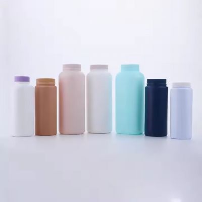 HDPE plastic baby talcum powder Shaker bottle