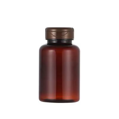 IN STOCK Pill Bottle Plastic Child Proof Pill Bottle Amber Medicine Container for Pills Capsule Tablet Vitamin