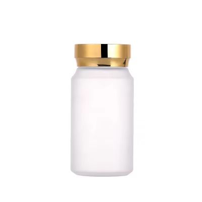 IN STOCK Frosted Matte Pharmaceutical Plastic Bottle For Tablet Capsule Pill With Cap Lid 80ml 120ml 150ml Empty Bottle