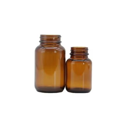 Bottle Tablet Hot Sale 60ml 120ml Amber Pharmaceutical Effervescent Tablet Bottle