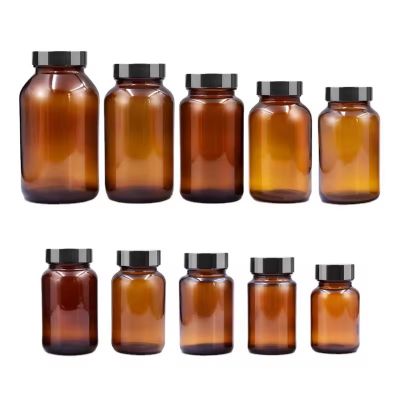 250ml aromatherapy glass bottle with lid with cap