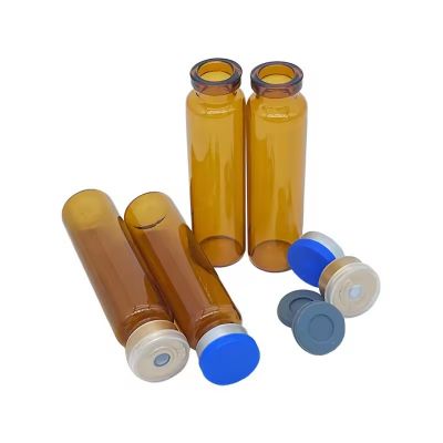 Manufacturer spot medicinal grade 10ml brown oral liquid bottle B type brown glass bottle 20ml light health care product bottle