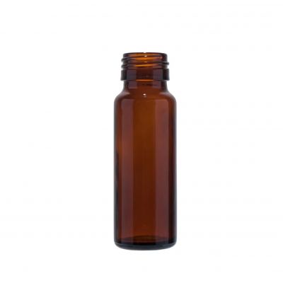 30ml 50ml amber cylinder syrup bottle with aluminum cap