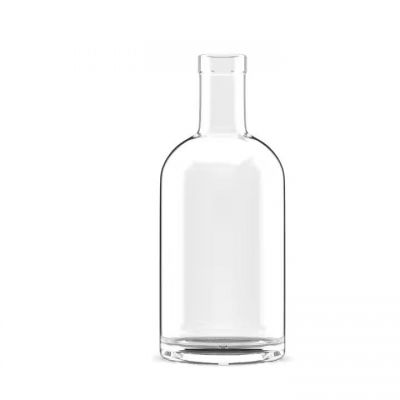 Empty Round 70cl 700ml Glass Bottle Vokda Spirit Bottle Whisky Rum Gin Glass Bottle