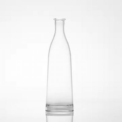 High Quality Unique Shape 700ml Vodka Tequila Whisky Brandy Spirit Bottle Glass Bottle