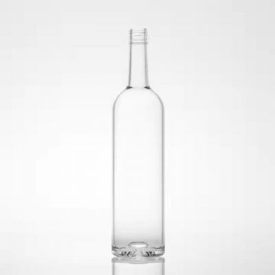 Wholesale 750ml Vodka Gin Rum Tequila Whisky Brandy Spirit Bottle Glass Bottle