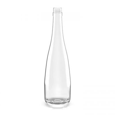 Botella de vidrio de whisky de tequila 700ml 750ml tapa de corcho Vulcano