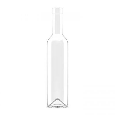 Super Flint Long Neck 500ml Clear Rum Vodka Gin Whisky Liquor Glass Bottle