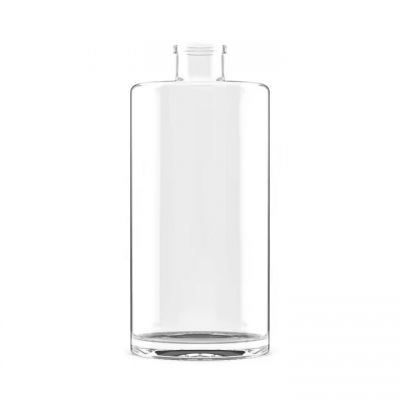 500ml Clear Empty Liquor Glass Bottles For Boston Gin Whiskey Vodka Spirit