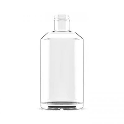 Empty Clear 750ml Spirit Bottle Vodka Gin Rum Tequila Whisky Brandy Glass Bottle With Cork
